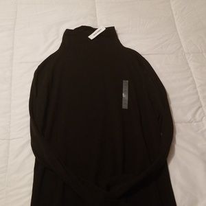 black turtle neck